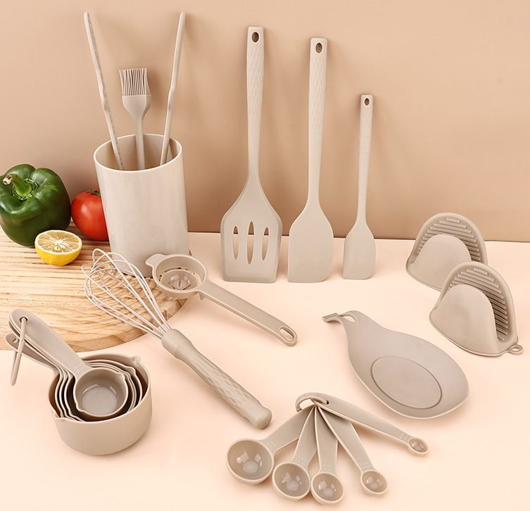 21-Piece Silicone Baking Utensil Set