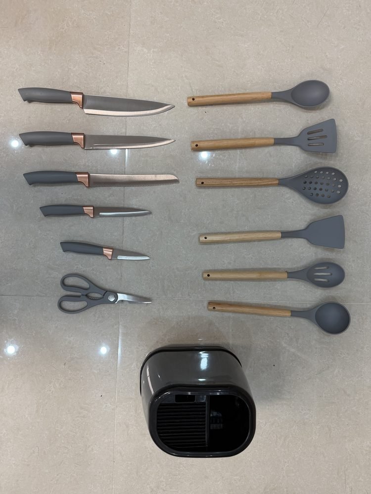 13-Piece Silicone Rice-Cooker Kitchen Utensil Set
