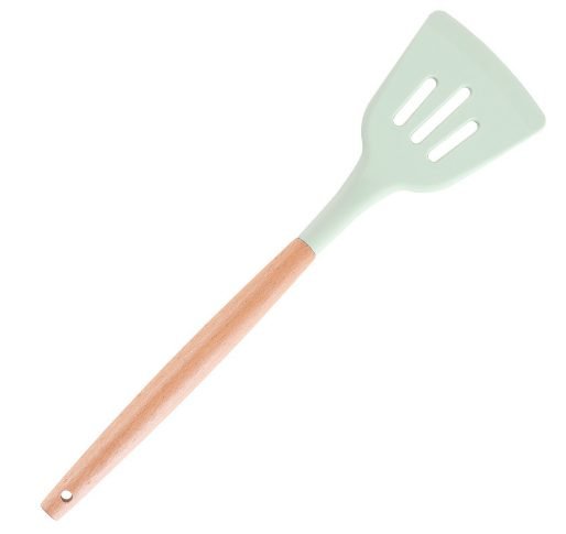 Wooden Handle Slotted Turner