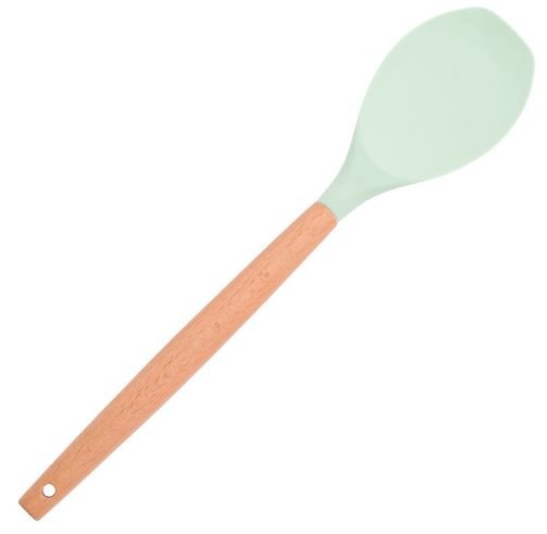 Wooden Handle Scraper Spoon