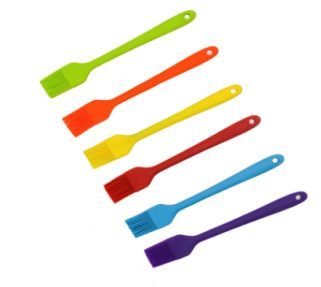 Small One-Piece Silicone Brush - Iron Core