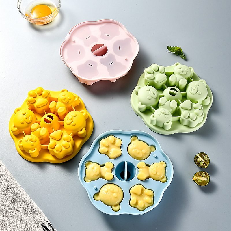 Silicone Bear Ice Cube Tray