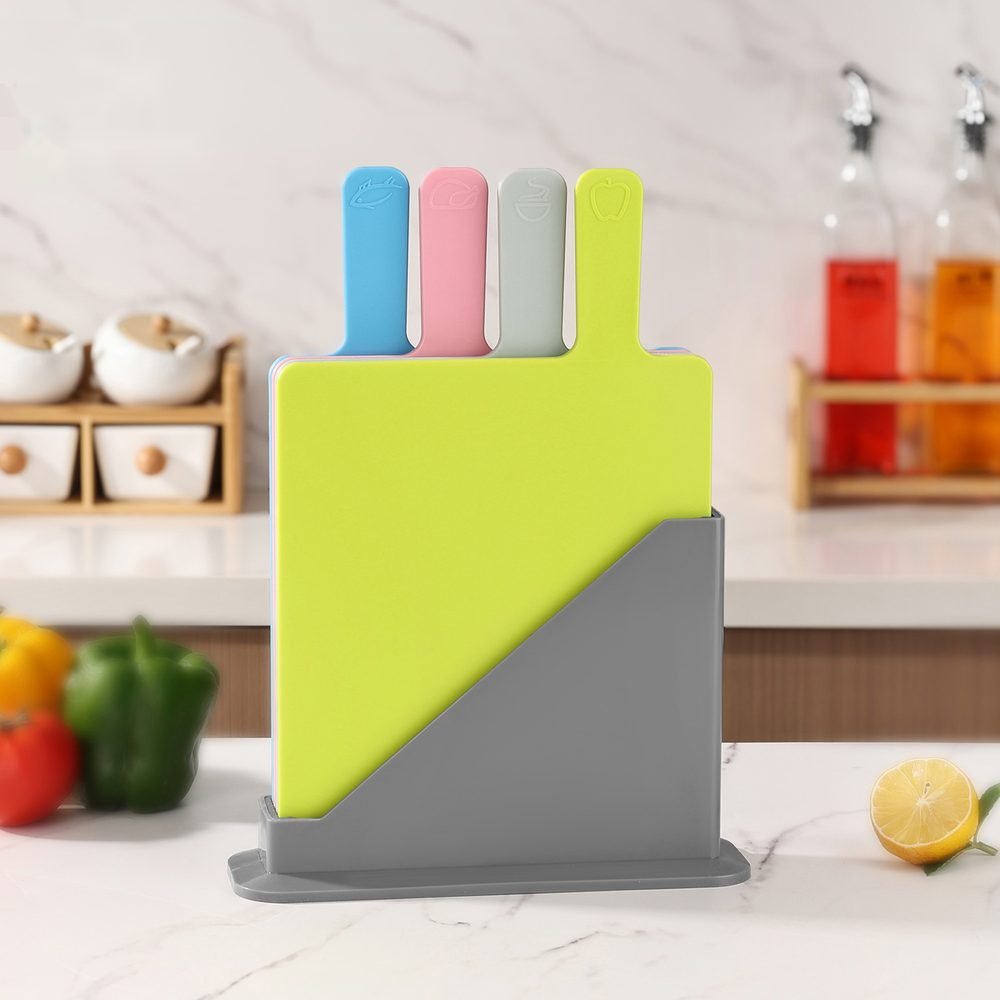 4-Piece Colour Classification Cutting Board Set