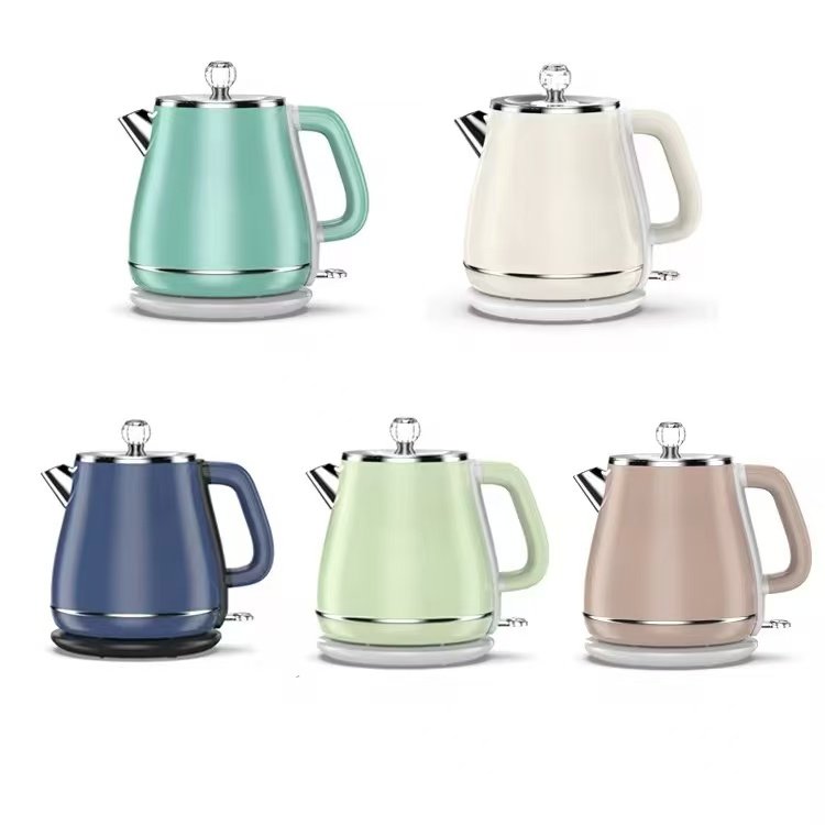 New Design 1.8L Stainless Steel Electric Kettle, Fast Boiling Water Heater Jug with Auto Shut-Off